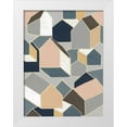 thumbnail image 1 of Galapon, Nikki 19x24 White Modern Wood Framed Museum Art Print Titled - Dream House II, 1 of 4