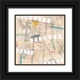 thumbnail image 1 of Galapon, Nikki 20x20 Black Ornate Wood Framed with Double Matting Museum Art Print Titled - Grid Lines I, 1 of 4