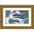 thumbnail image 1 of Galapon, Nikki 32x20 Gold Ornate Wood Framed with Double Matting Museum Art Print Titled - Wave Frequency II, 1 of 4