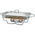 thumbnail image 1 of Galashield Chafing Dish Buffet Set Warming Tray with Lid Stainless Steel Buffet Server and Oven Safe Glass 3-Quart, 1 of 7