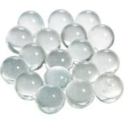 Galashield Clear Glass Marbles for Vases Bulk Round 500 Pieces