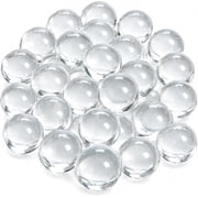Galashield Clear Glass Marbles for Vases Bulk Round 500 Pieces