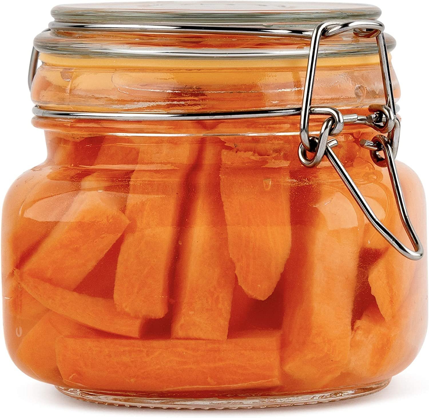 Galashield Glass Jars with Lids Food Storage Jars with Airtight Lids Leak Proof Glass Canisters