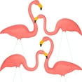 thumbnail image 1 of Galashield Pink Flamingo Yard Decorations Pack of 4 Flamingos Decor Ornaments for Outdoor Lawn and Garden, 1 of 7