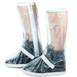 Waterproof Elastic Strap PVC Shoe Covers Non Slip Snow Protection Rubber Grip Galoshes for Hiking Camping Fishing Walmart