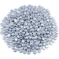 thumbnail image 1 of Galashield Silver Flat Glass Marbles for Vases Glass Gems Beads Pebbles Vase Filler 5 LBS, Approx. 450 PCS, 1 of 7