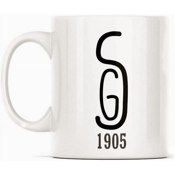 Galatasaray 1905 Symbol Legend Logo Mug Gift, White Funny Sarcasm Coffee Cup Novelty