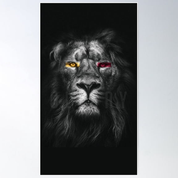 Galatasaray Aslan Poster Wall Art Modern Wall Decor Home Decor Office Wall Art