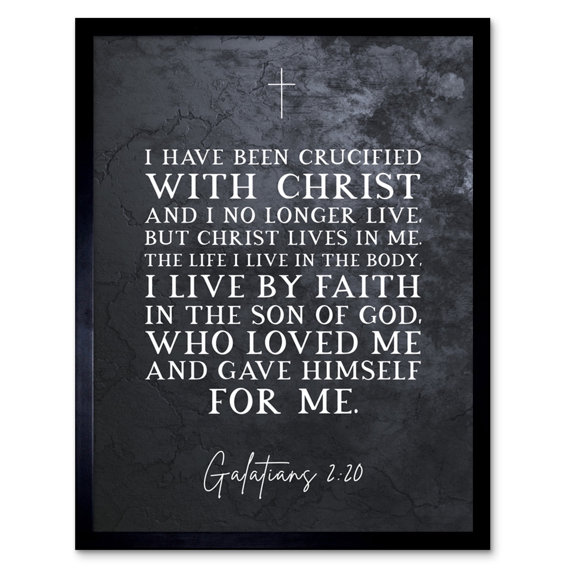 Scripture In Our Lives Galatians 2:20 Christ Lives in Me I live By Faith in the Son Of God ...