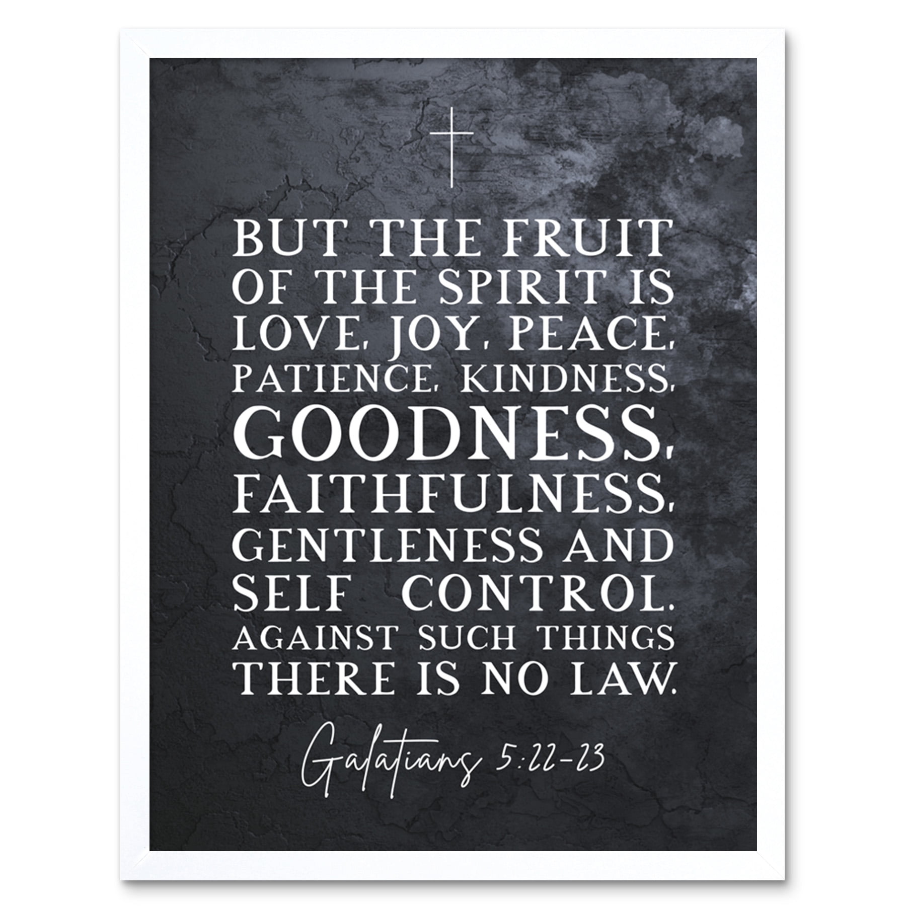 Galatians 5:22-23 The Fruit of the Spirit is Love Joy Peace Christian ...