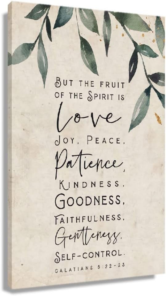 Galatians 5 22 Scripture Wall Art Fruit of The Spirit Bible Verse ...