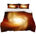 thumbnail image 1 of Galaxy 3D Hole Spiral Galaxy Planet Duvet Cover Set,Bedding Set for Kids and Adult, Home Decor, Full Size, 1 of 4