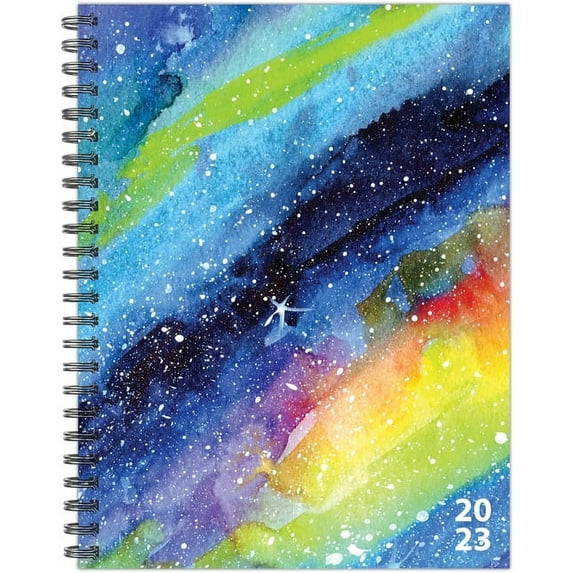Galaxy 6.5 X 8.5 Softcover Weekly Planner (Book)