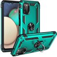 thumbnail image 1 of Galaxy A03S Case [16ft Drop Tested] with HD Screen Protector, Magnetic Ring Holder, Kickstand - Mint, 1 of 9