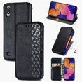 thumbnail image 1 of Galaxy A10 Wallet Case, Dteck Premium PU Leather Flip Folio Wallet Case with Card Slot Magnetic Closure Case for Samsung Galaxy A10 , Black, 1 of 8