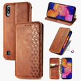 thumbnail image 1 of Galaxy A10 Wallet Case, Dteck Premium PU Leather Flip Folio Wallet Case with Card Slot Magnetic Closure Case for Samsung Galaxy A10 , Brown, 1 of 8
