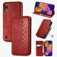 thumbnail image 1 of Galaxy A10 Wallet Case, Dteck Premium PU Leather Flip Folio Wallet Case with Card Slot Magnetic Closure Case for Samsung Galaxy A10 ,Red, 1 of 8