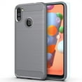 thumbnail image 1 of Galaxy A11 case,Samsung A11 case,with HD Screen Protector,MAIKEZI Soft TPU Slim Fashion Non-Slip Protective Phone Case Cover for Samsung Galaxy A11(Gray Brushed TPU), 1 of 13