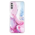 thumbnail image 1 of Galaxy A13 5G Case[NOT for 4G Version], Dteck Thin Slim Fit TPU Protective Impact Resistant Case for Samsung Galaxy A13 5G 6.5 inch, Pink Marble, 1 of 5