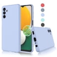 thumbnail image 1 of Galaxy A13 5G Case, Takfox Samsung Galaxy A13 Basic Case [Frosted] Shockproof Case Liquid Silicone Gel Rubber Soft TPU Anti-slip Bumper Thin Matte Slim Phone Case Covers For Samsung A13 5G,Purple, 1 of 10