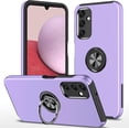 thumbnail image 1 of Galaxy A14 5G Case for Samsung Galaxy A14 5G Case  Grade Shockproof Built-in Ring Holder Kickstand Car Mount  Heavy Duty Protective Case for Galaxy A14 5G Phone Case (Purple), 1 of 14