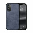 thumbnail image 1 of for Galaxy A14 5G Case, Slim PU Leather Vintage Shockproof Phone Case Cover Lightweight Soft TPU Bumper Hybrid Protective Case for Samsung Galaxy A14 5G,Blue, 1 of 7