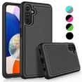 thumbnail image 1 of Galaxy A14 5G Case, Takfox Samsung Galaxy A14 5G 6.5" Sturdy Case[Tmajor] Shock Absorbing Impact Defender Slim Cover Shell with Plastic Outer & Rubber Silicone Inner [Black], 1 of 10