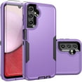 thumbnail image 1 of Galaxy A14 5G Phone Case,Samsung A14 5G Case [Shockproof] [Dropproof] [],Heavy Duty Protection Phone Case Cover for Samsung Galaxy A14 5G (Purple Black), 1 of 14