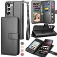 thumbnail image 1 of Galaxy A15 5G Case, A15 5G Wallet Case, Samsung Galaxy A15 5G 6.5 inchs PU Leather Case,Luxury Cash Credit Card Slots Folio Flip Cover [Detachable Magnetic Case] & Kickstand - Black, 1 of 6