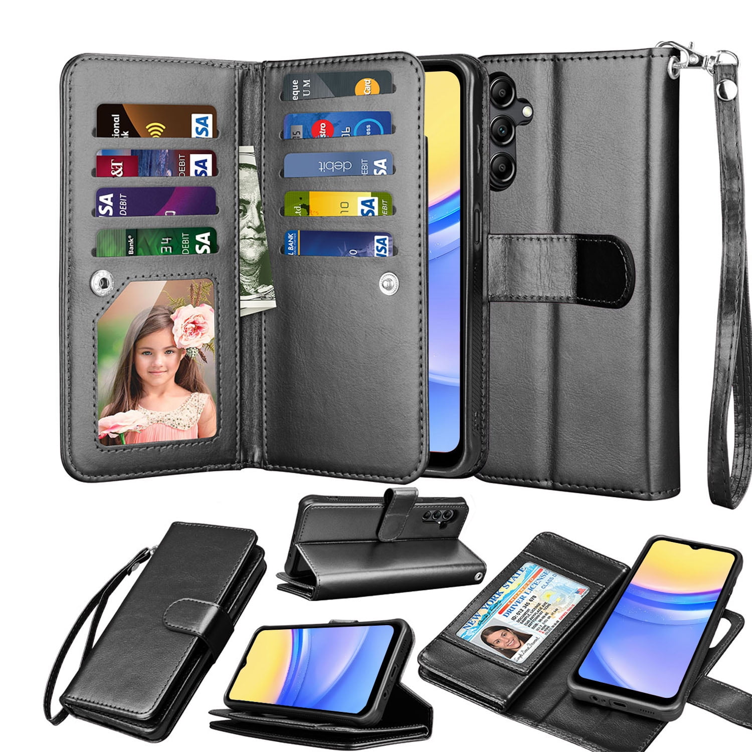 Galaxy A15 5G Case, A15 5G Wallet Case, Tekcoo Samsung Galaxy A15 5G 6. ...