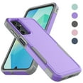 thumbnail image 1 of Galaxy A16 5G Case , 2 in 1 Phone Case for Samsung Galaxy A16 5G 6.7 inch ,Takfox Shockproof Protection Heavy Duty Armor Hard Plastic & Rubber Rugged Full Body Bumper Cover ( Purple ), 1 of 12