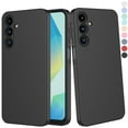 thumbnail image 1 of Galaxy A16 5G Case, Takfox Samsung Galaxy A16 5G 6.7" Basic Case [Frosted] Shockproof Case Liquid Silicone Gel Rubber Soft TPU Anti-slip Bumper Thin Matte Slim Phone Case Covers,Black, 1 of 10