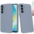 thumbnail image 1 of Galaxy A16 5G Case, Takfox Samsung Galaxy A16 5G 6.7" Basic Case [Frosted] Shockproof Case Liquid Silicone Gel Rubber Soft TPU Anti-slip Bumper Thin Matte Slim Phone Case Covers,Gray, 1 of 10