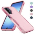 thumbnail image 1 of Galaxy A17 5G Case , 2 in 1 Phone Case for Samsung Galaxy A16 5G 6.7 inch ,Takfox Shockproof Protection Heavy Duty Armor Hard Plastic & Rubber Rugged Full Body Bumper Cover- Pink, 1 of 9