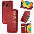 thumbnail image 1 of Galaxy A20 Wallet Case, Galaxy A30 Case, Dteck Premium PU Leather Flip Folio Wallet Case with Card Slot Magnetic Closure Case for Samsung Galaxy A20/A30 ,Red, 1 of 8