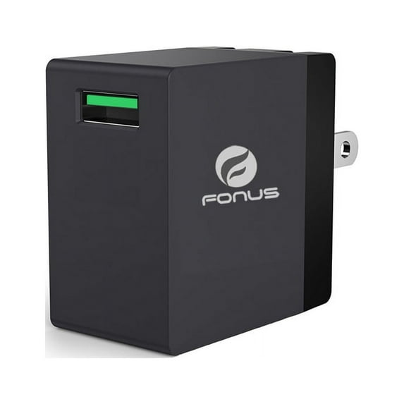 Galaxy A21/A11 Fast Home Charger - 18W USB Quick Charge Port Travel Wall AC Plug Power Adapter Compact Folding Prongs Z6J for Samsung Galaxy A21/A11