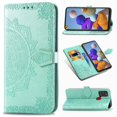 thumbnail image 1 of Galaxy A21s Case, Dteck ShockProof Premium PU leather Magnetic Flip wallet Case with Kickstand and Flip Cover For Samsung Galaxy A21s SM-A217, Mint Green, 1 of 8
