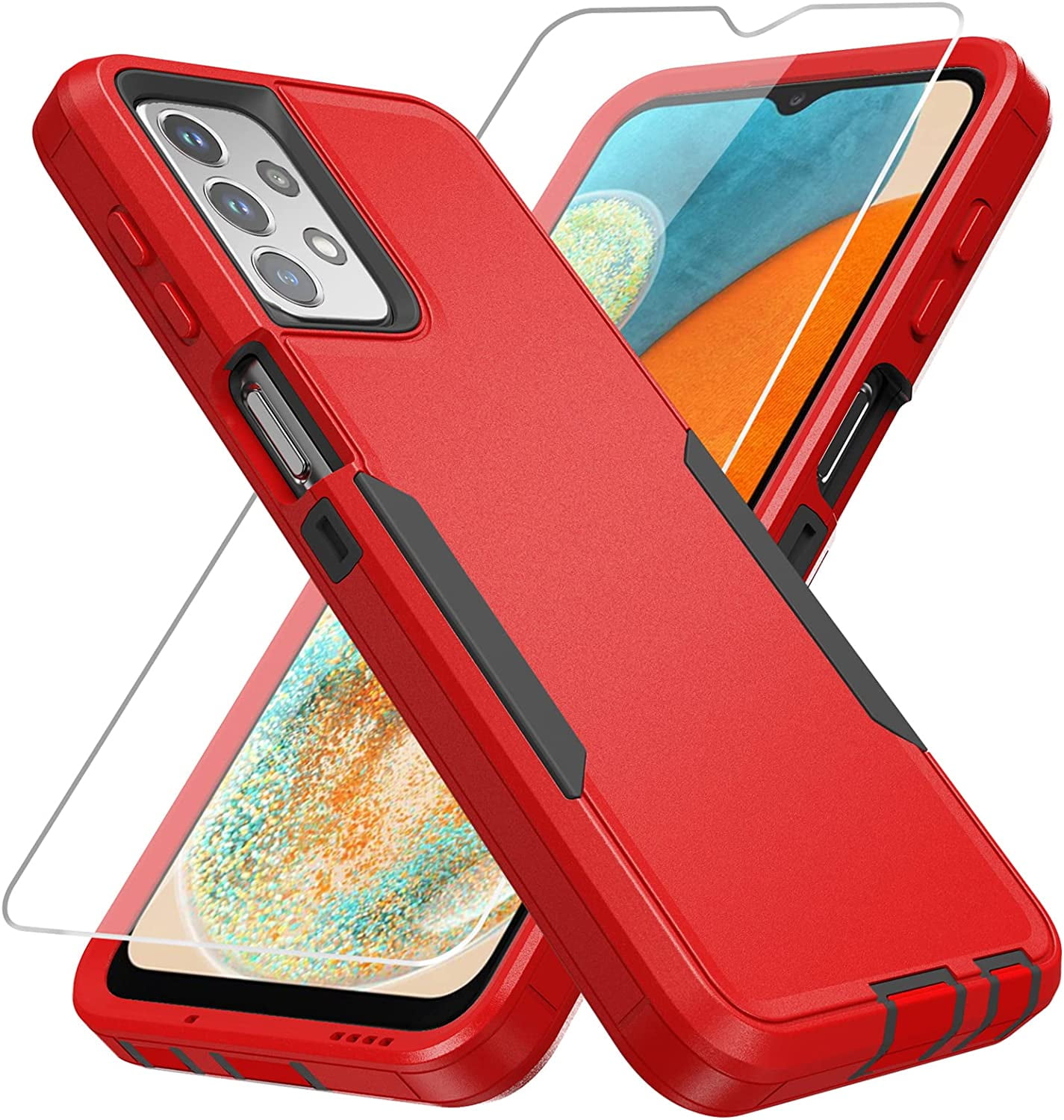 for Galaxy A23 5G Phone Case,Samsung A23 5G/4G Case with Screen ...