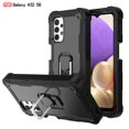 thumbnail image 1 of Galaxy A32 5G Case - Heavy Duty Protective Hybrid Rugged Kickstand Shockproof Case Protective Cover with Ring Holder for Samsung Galaxy A32 5G, A, 1 of 7