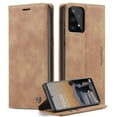 thumbnail image 1 of Galaxy A34 5G Wallet Case, TECH CIRCLE PU Leather Flip Folio Case with Card Holders RFID Blocking Kickstand Shockproof TPU Inner Shell Phone Cover for Samsung Galaxy A34 5G 6.2 inch 2023, Brown, 1 of 10