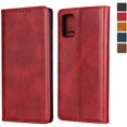 thumbnail image 1 of for Galaxy A51 4G Verion Wallet Case,Premium PU Leather Flip Folio Case with Card Slot,Stand Holder and Magnetic Closure [Not Fit A51 5G Version ] Case for Samsung Galaxy A51,6.5" Red, 1 of 14