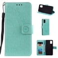 thumbnail image 1 of Galaxy A51 Case, Dteck Embossed Tree Pattern PU Leather Wallet Case Folio Stand Protective Cover With Hand Strap Compatible With Samsung Galaxy A51 4G (not fit A51 5G), Green, 1 of 6