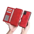 thumbnail image 1 of Galaxy A51 Case (Not for A51 5G), Allytech PU Leather Shockproof Stand Detachable Adjustable Shoulder Strap TPU Back Cover Cards Slots Wallet Pocket Case for Samsung Galaxy A51,Red, 1 of 1