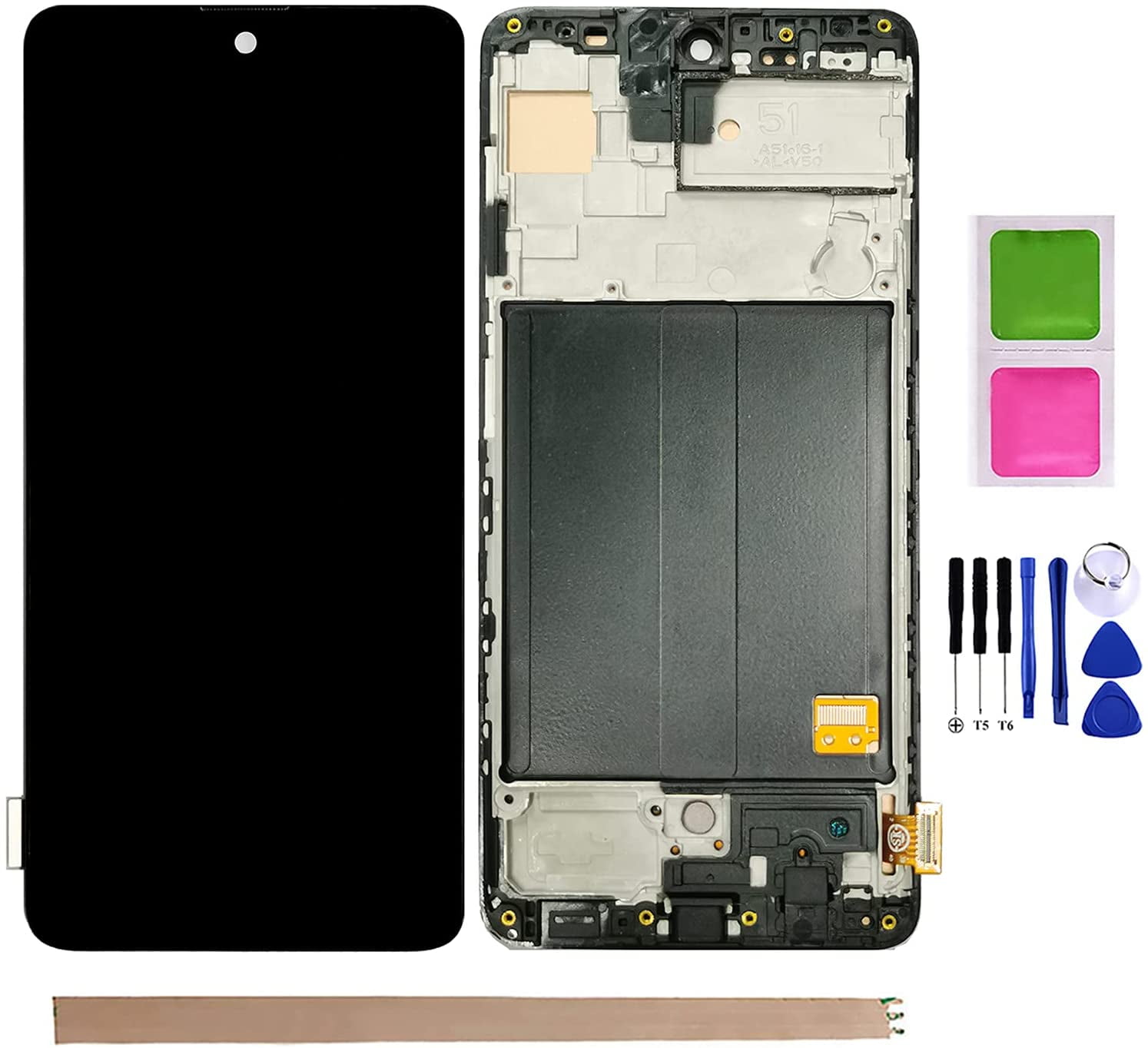 Galaxy A51 Screen Replacement A51 LCD Display A515U Touch Digitizer ...