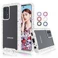 thumbnail image 1 of Galaxy A52 4G / Galaxy A52 5G Case, Case Cover for 2021 Samsung Galaxy A52 5G, Njjex Full-Body Rugged Transparent Clear Back Bumper Case Cover for Samsung Galaxy A52 2021 -White, 1 of 10