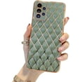 thumbnail image 1 of for Galaxy A53 5G Case Cute Luxury Glitter Plating Phone Case for Women Girls Full Camera Lens Protection Shockproof Bumper TPU Protective Cover Case for Samsung Galaxy A53 6.5"-Light Green, 1 of 7
