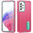 thumbnail image 1 of for Galaxy A53 5G Case Kickstand Durable 3-Layer Military Grade Protective Cover Hybrid Silicone Heavy Duty Rugged Shockproof Screen Lip Raised Protection for Samsung Galaxy A53 5G,
Rose+Mint, 1 of 8