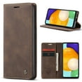 thumbnail image 1 of Galaxy A54 5G Wallet Case, TECH CIRCLE PU Leather Flip Folio Case with Card Holders RFID Blocking Kickstand Shockproof TPU Inner Shell Phone Cover for Samsung Galaxy A54 5G 6.5 inch 2023, Coffee, 1 of 10