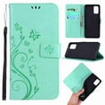 thumbnail image 1 of Galaxy A71 (4G) Case, Dteck Folio Flip PU Leather Butterfly Flower Patterned Slim Fit Full Protective Kickstand Cards Cash Holder Wallet Case Cover for Samsung Galaxy A71 (4G), green, 1 of 1