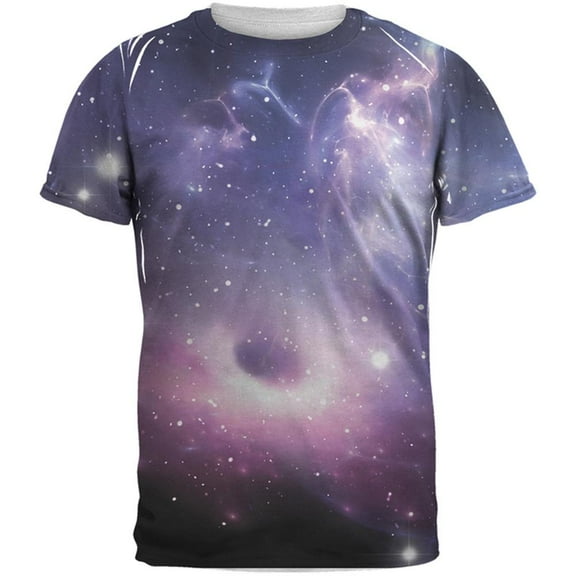 Galaxy All Over Adult T-Shirt - Large